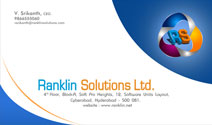Ranklin Solutions Business Card