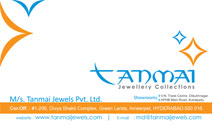 Tanmai Jewellers Business Card