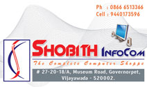 Shobith Info Com Business Card